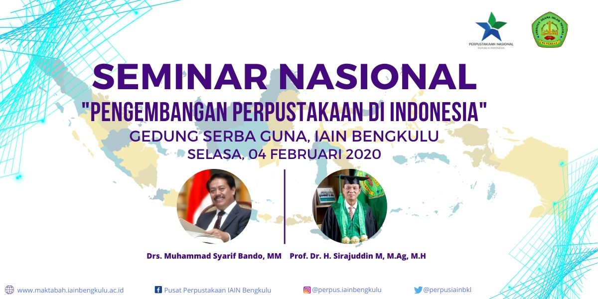 You are currently viewing IAIN Bengkulu Gelar Seminar Nasional  Perpustakaan