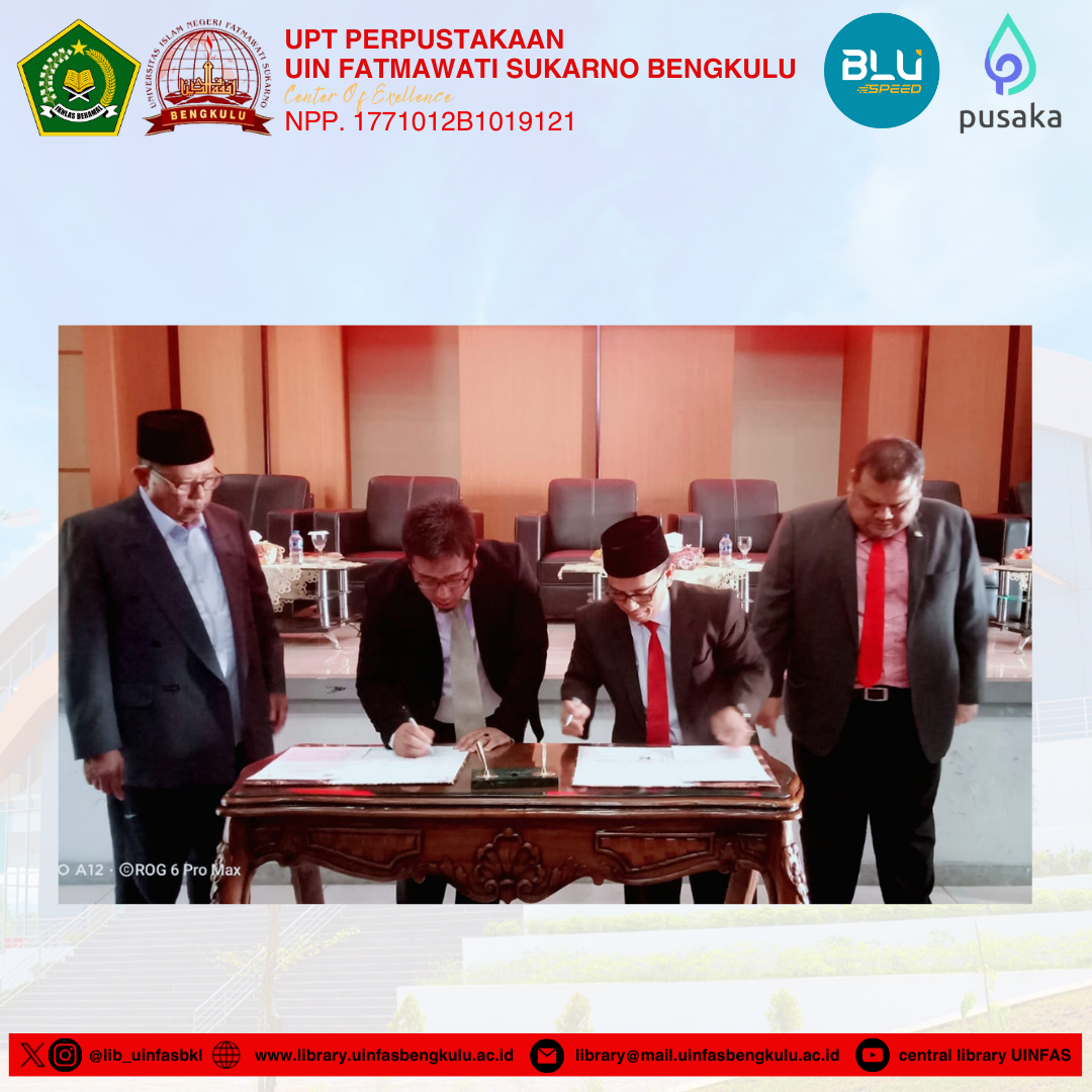 Read more about the article UPT Perpustakaan UIN Fatmawati Sukarno Bengkulu Penandatanganan MoA dgn Krirk University Thailand