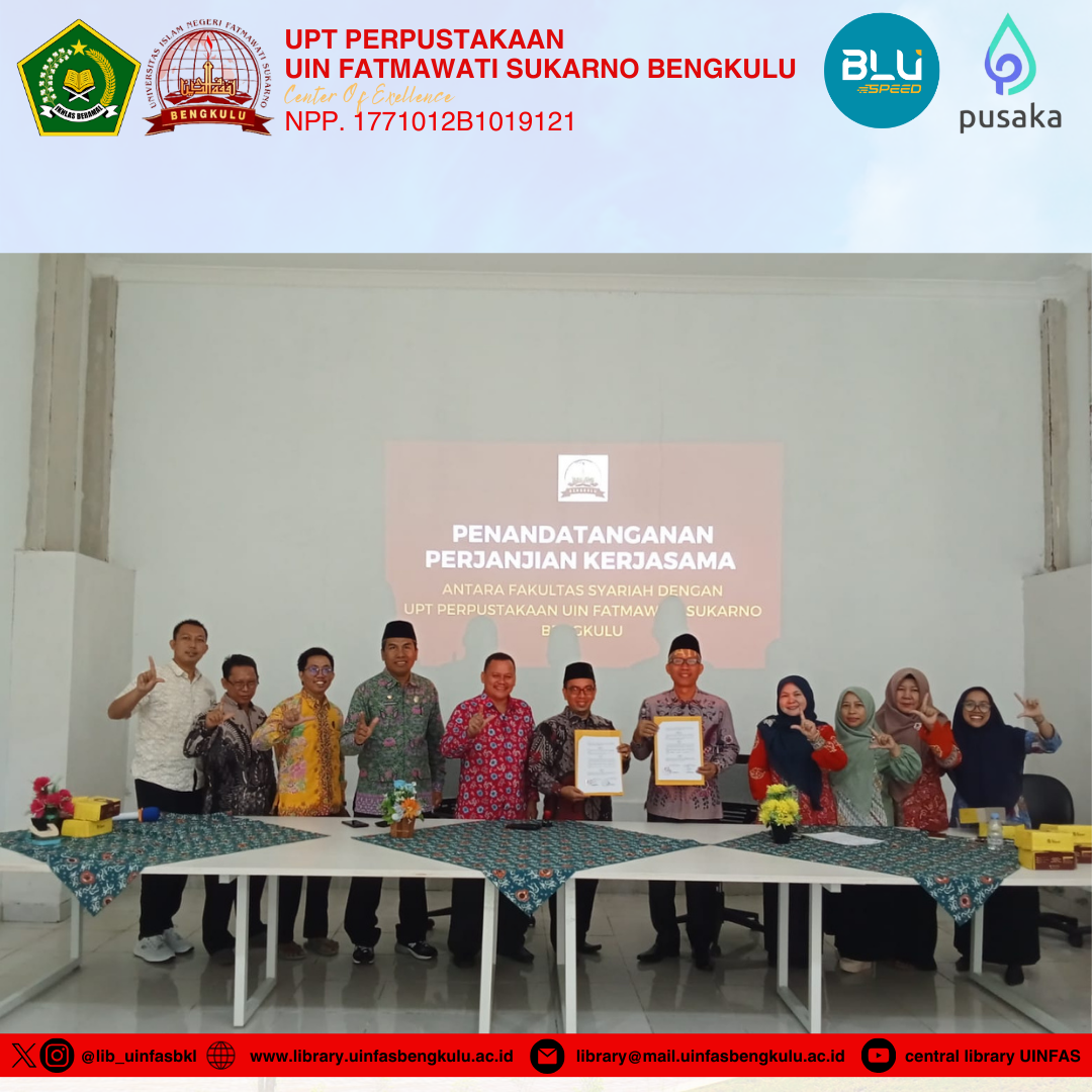 Read more about the article UPT Perpustakaan Jalin Kerjasama dengan Fakultas Syariah