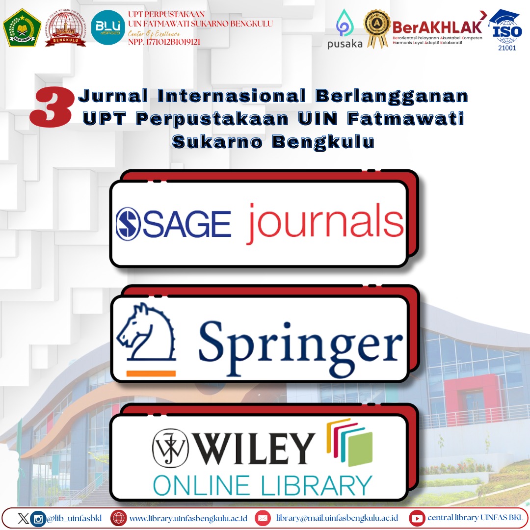 You are currently viewing UPT Perpustakaan UINFAS Bengkulu Langgan Jurnal Bereputasi Internasional