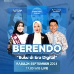 Pustakawan dan Duta Literasi UINFAS Dialog Interaktif TVRI Bengkulu “Buku di Era Digital”