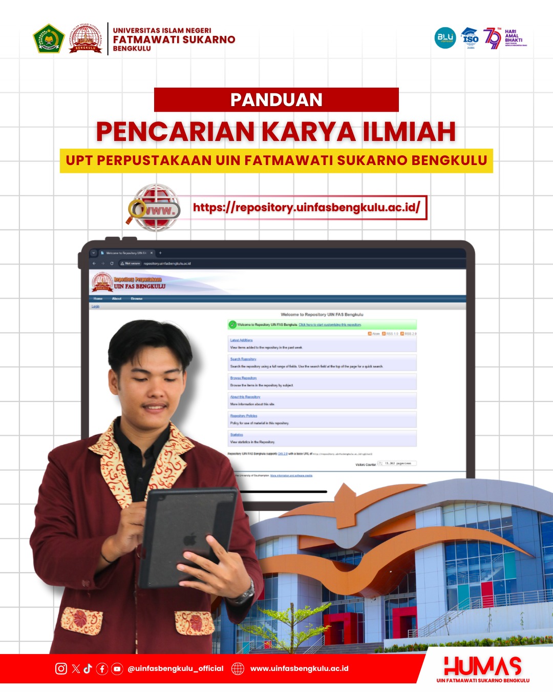 Read more about the article Panduan Penggunaan Lokal Konten pada Repository UINFAS